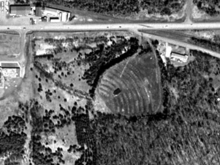 Hiawatha Drive-In Theatre - Aerial - Photo From Terraserver